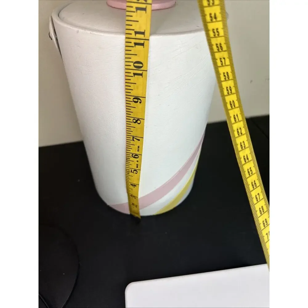 HTF Vintage Pastel 20 Cent MCM Signed‎ Georges Briard Vinyl Champagne Ice Bucket